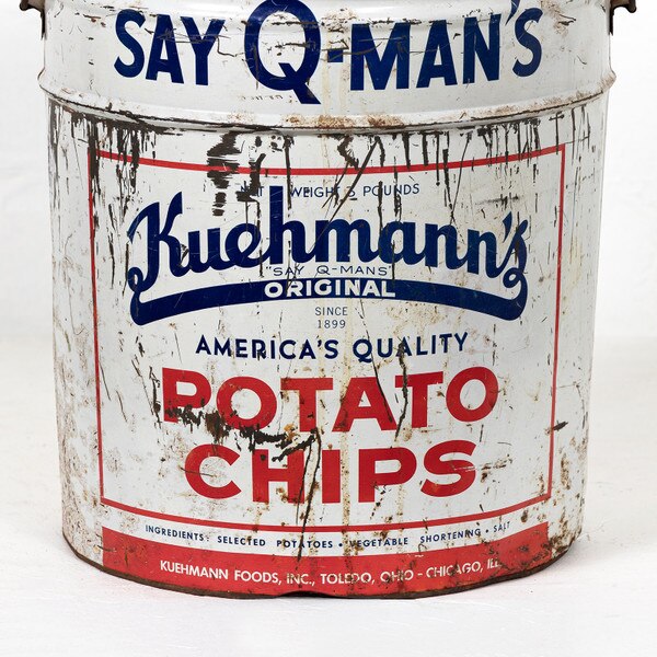 Potato Chip Tin